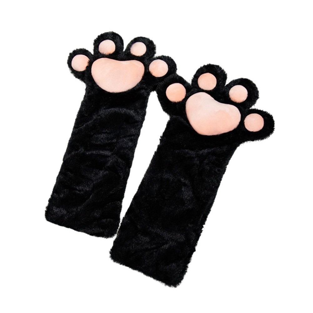 Thicken Plush Cat Paw Gloves Cartoon Cat Claw Mittens Kawaii Cosplay Costume Gloves  Club
