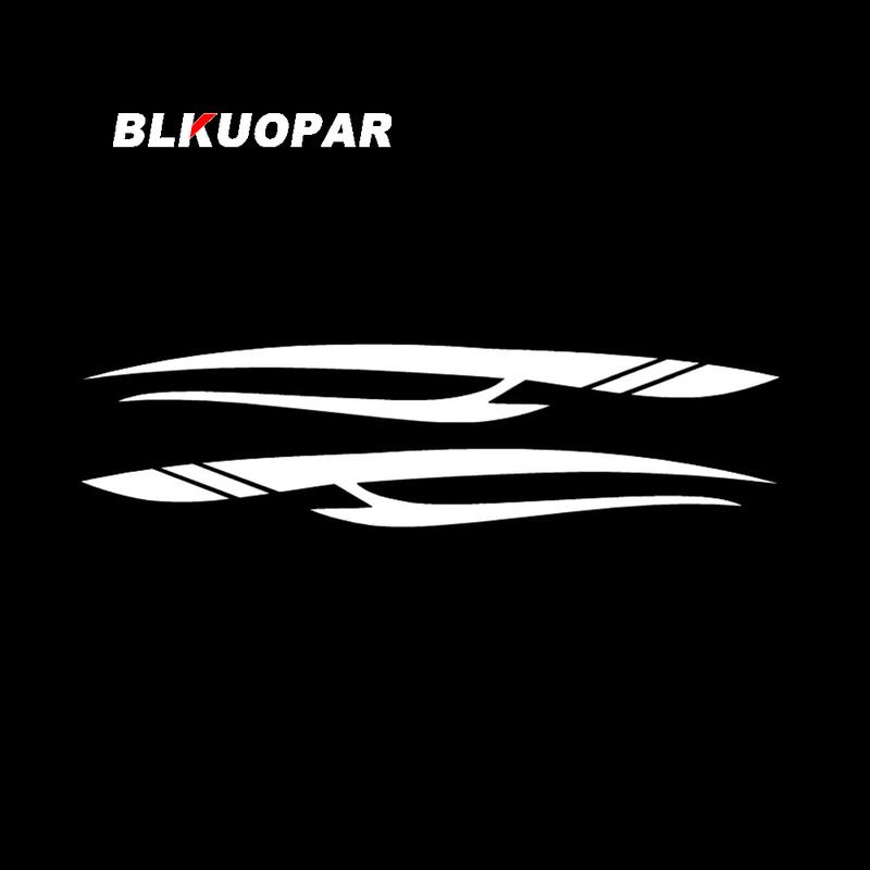 BLKUOPAR Tribal Flames Funny Car Stickers Vinyl Creative Anime Decal Waterproof Sunscreen Air Conditioner Graphics Car Goods