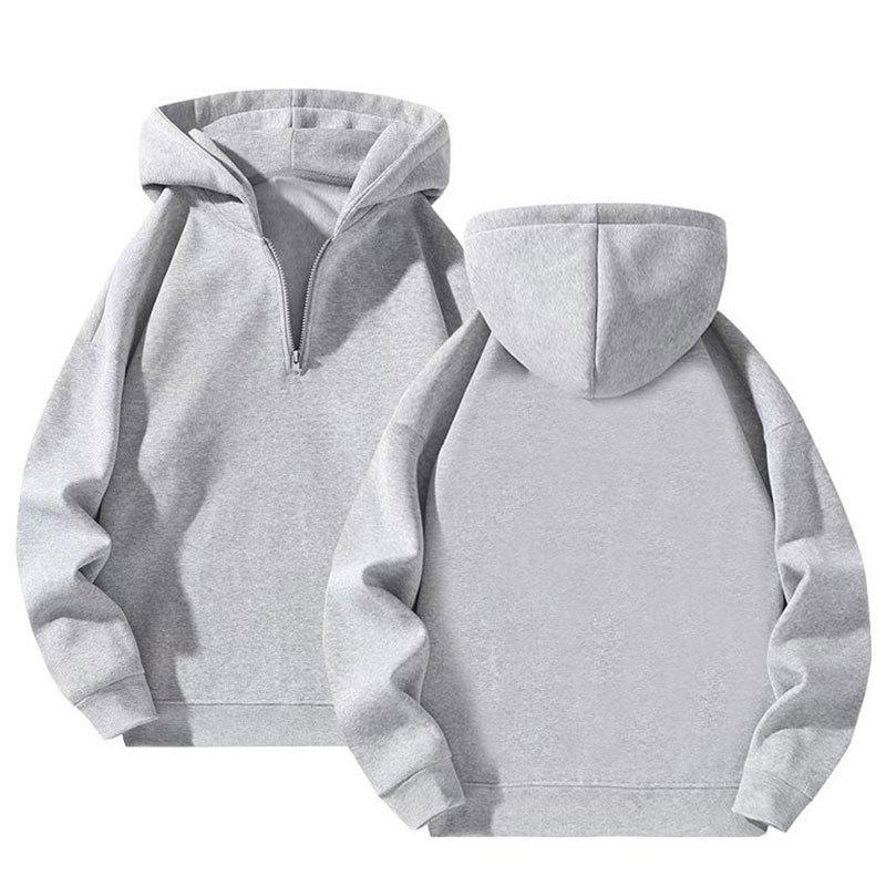 Худи с капюшоном на молнии, свободная толстовка, однотонные пуловеры, хип-хоп худи, уличная одежда, унисекс, весенне-осенние куртки, парные толстовки