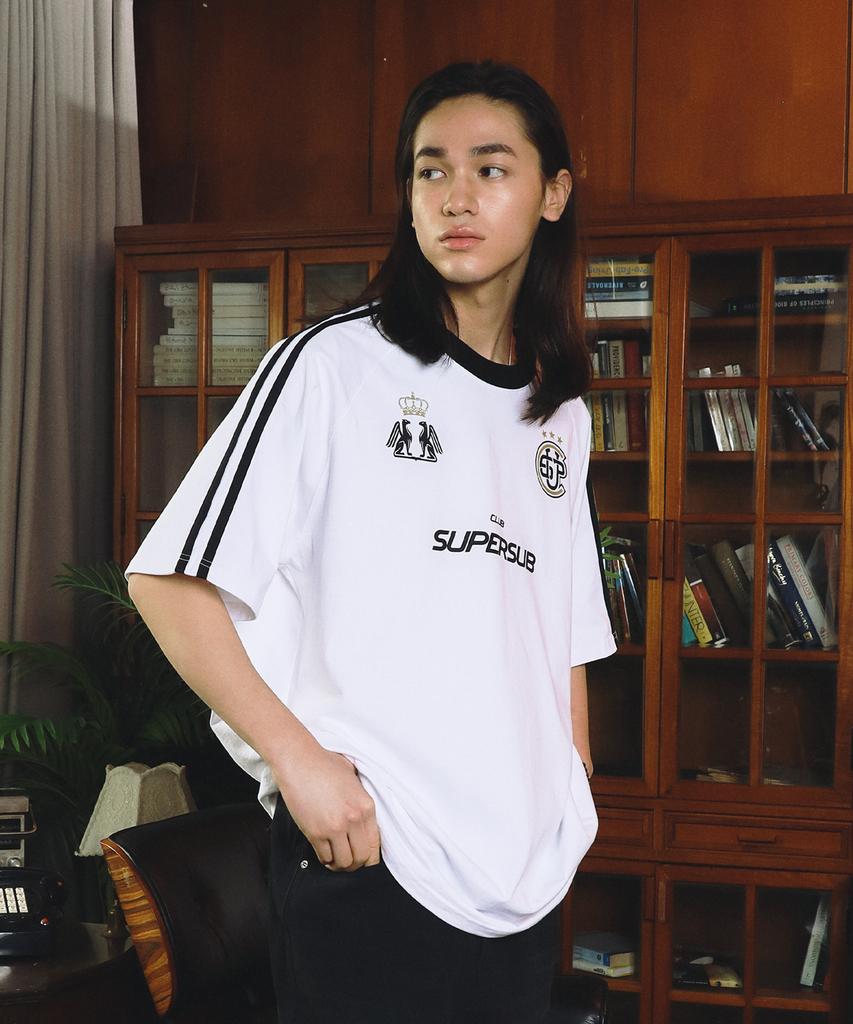 SUPERSUB Club Replica Short Sleeve T-Shirt - White
