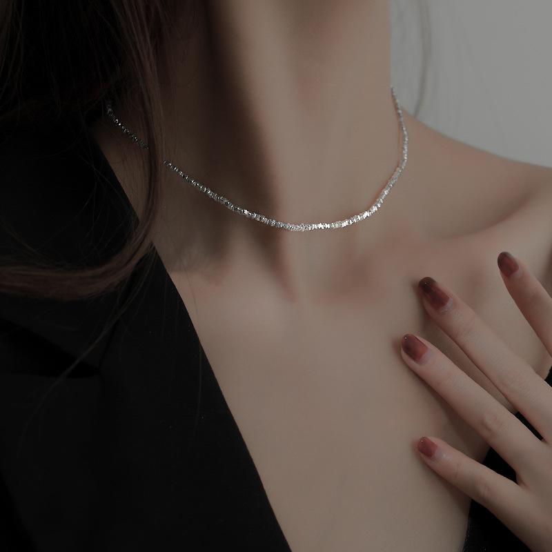 Necklace Simple and Fashionable Versatile Collarbone Chain for Girlfriend and Girlfriend Jewelry Gifts