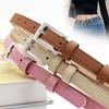 Luxury Design Business Waist Belt Pin Buckle Frosted Waistband Trendy Suede Leather Belt For Women