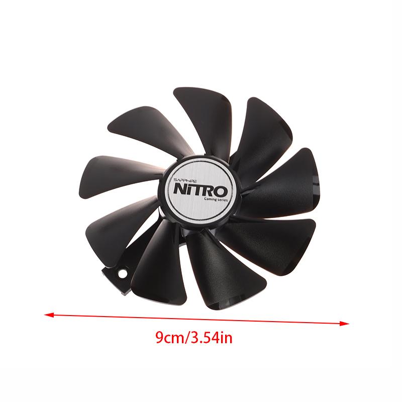 Вентилятор охлаждения Cf1015H12D для Radeon Rx 470 480 580 570 Nitro Mining Edition Rx580 Rx480 игровой видеокарты вентилятор охлаждения