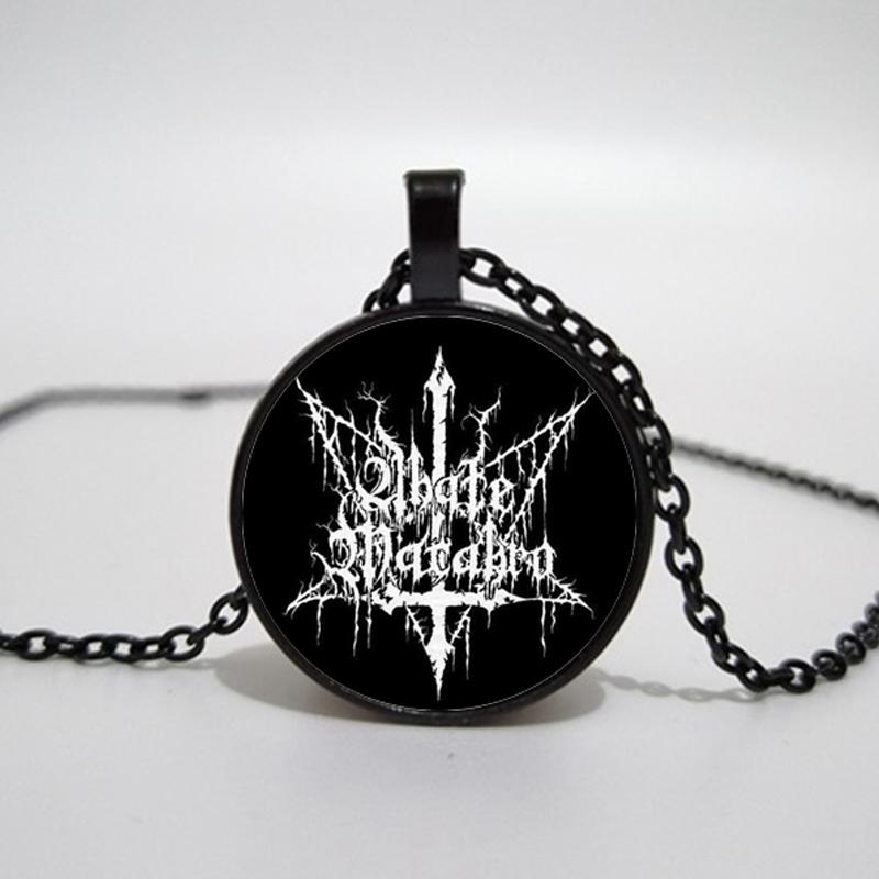 Satanic Goat Necklace Glass Dome Pendant Satanic Church Jewelry Inverted Pentagram Pendant Necklace