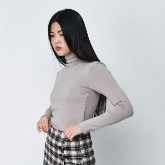 Remove No Brawear Neck Polar Long Sleeve Easy Bra T-shirt