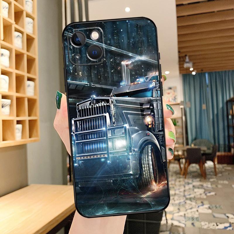 Heavy Truck Car Phone Case For iPhone 15 Pro Max 14 13 12 11 16 17 Pro Max mini 15 16 Plus 16e 17 Air Cover