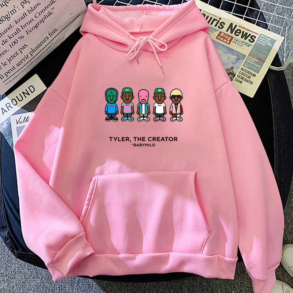 Tylerr The Creator Hip Hop Rapper Vintage Hoodies Men Sweatshirts New Loose and Comfortable Pullovers Y2k Streetwear
