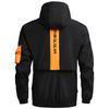 Hooded Jacket for Men Jacket Men's Windbreakers Zipper Coats Spring Autumn Slim Cargo Jackets Male Casual Sportswear