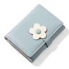 Cutie Daisy Flower Student Wallet Card Wallet Half Wallet 3-fold Wallet