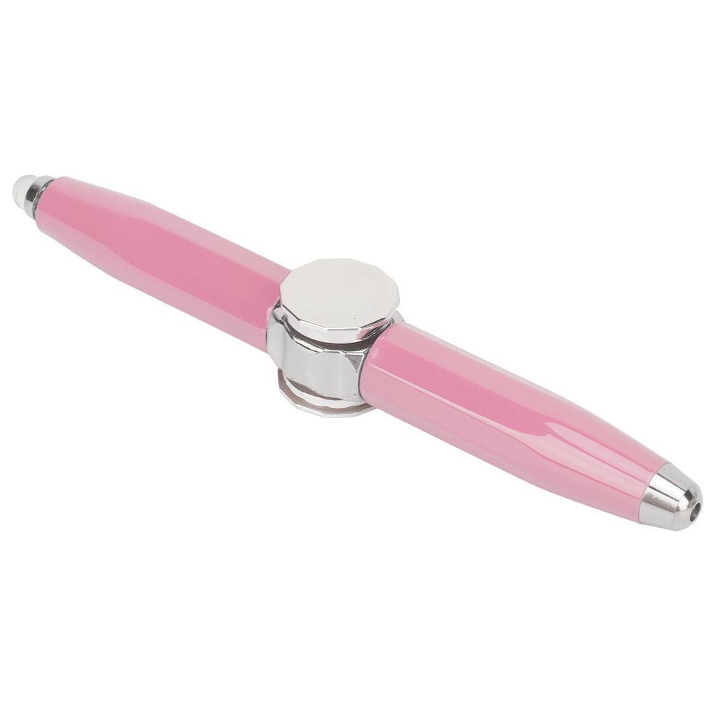 Ручка-гироскоп Fidget Pen Портативная шариковая ручка для снятия стресса с вращающимся пальцем и светодиодной подсветкой