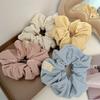 11см Розовый Голубой Бежевый Желтый Вельветовый Полосатый Скранчи Винтажные Женские Эластичные Резинки для Волос Аксессуары для Волос Корейские Девушки Головные Уборы