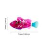 Cat Toy LED Sensing Interactive Swimming Robot Mermaid Toy Glowing Electric Fish Kitten Hunting Instinct Pet Supplies