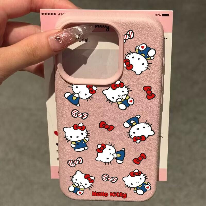 Cartoon Hello Kitty Phone Case For Xiaomi Redmi Note 15 Pro 5G 14C Note 14 13 Pro 12 11 10 Pro 11S 10S A5 4G 5G Soft Cover