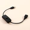 Copper Material Cable Toggle USB Adapter Male to Female USB Cable with Switch USB Extension Cord