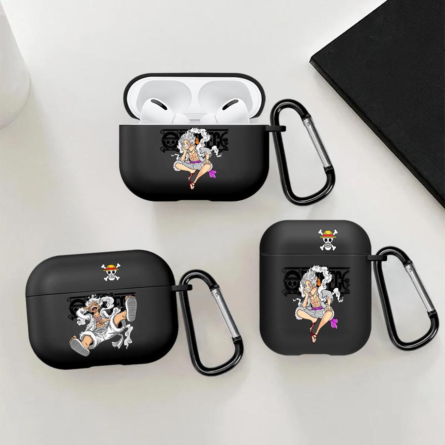 Крутой чехол One Piece Luffy для Airpods 3 Pro Pro3 2 Pro2 4 1 Чехлы для наушников Обложка