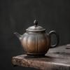 Японский чайник, одинарный чайник, бытовой ретро-чайный сервиз в стиле кунг-фу, керамический чайник с одним фильтром, позолоченный набор для заваривания чая