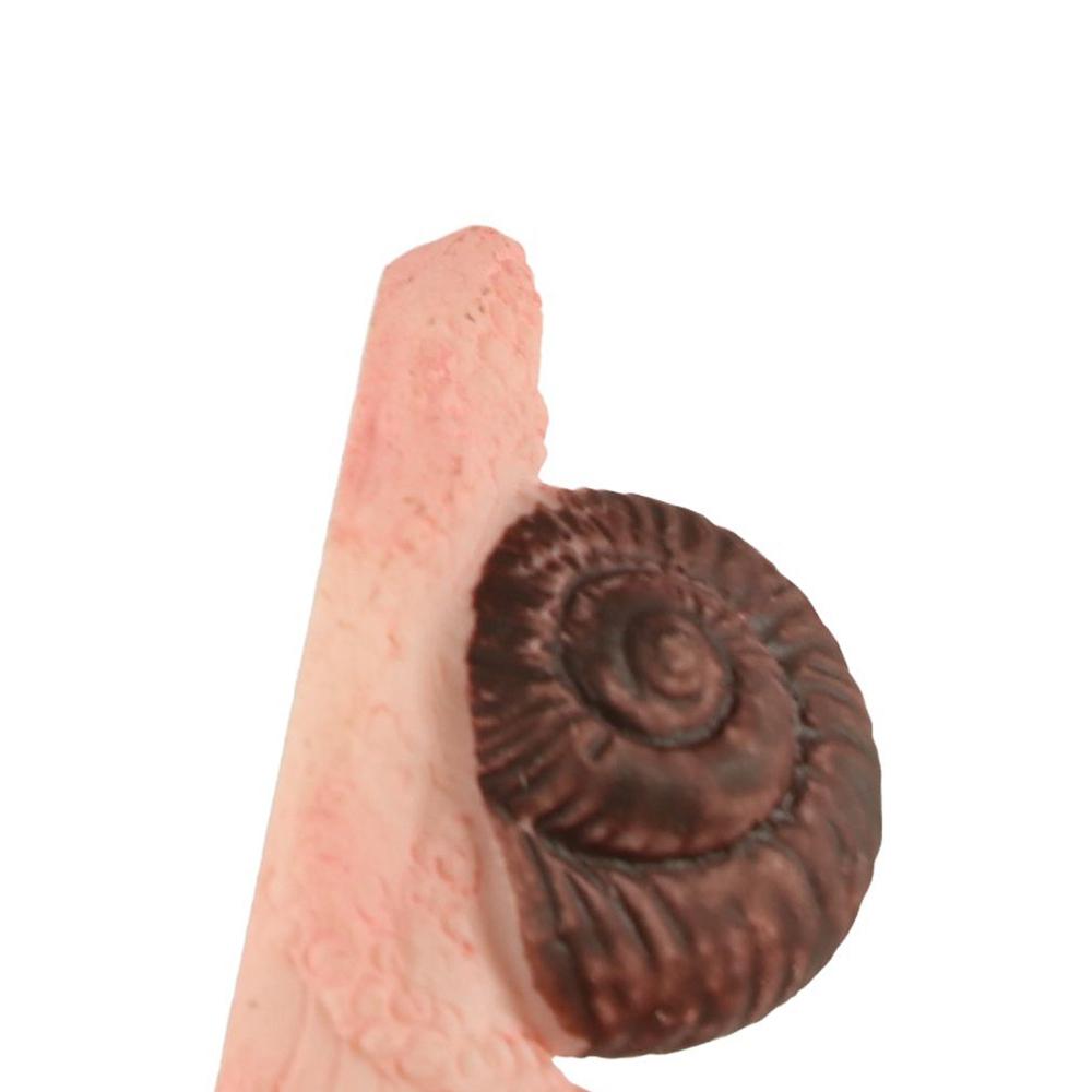 Crafts Resin Small Snail Figurine Simulation Cute Animal Snail Model Creative Kawaii Mini Ornament Flowerpot