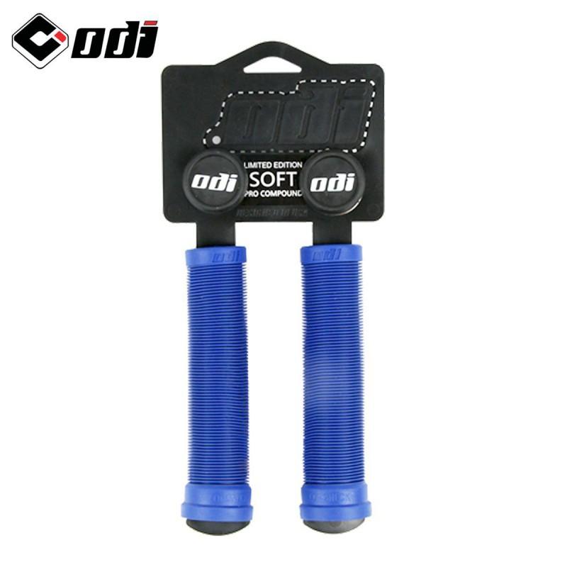 ODI Silicone Bicycle Handlebar Grips Mountain Bike XC AM Downhill Fixed Gear Street Cycling Anti-Slip Ergonomic Grip Pair
