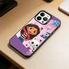 G-Gabby Cats  Phone Case For iPhone 17,16,15,14,13,12,11 Plus,Pro Max,XS,Colorful Silver Phone case Funda Cover