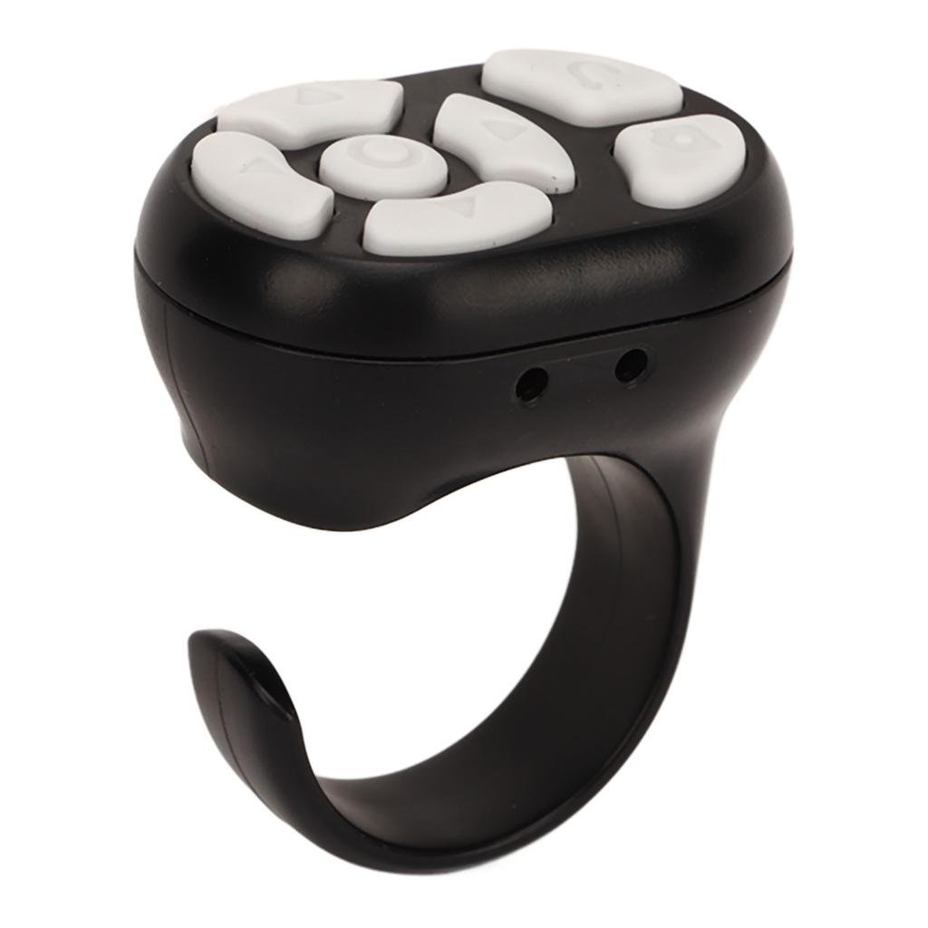 Remote Control Scrolling Ring Bluetooth APP Page Turner Camera Remote Shutter Selfie Button with