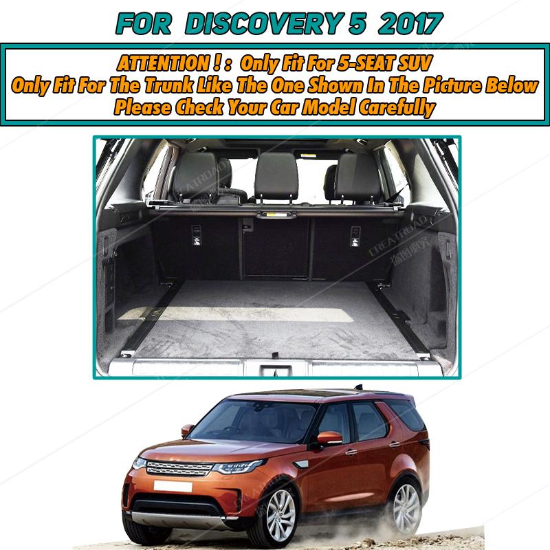 Коврик в багажник для Land Rover Discovery 5 пятиместный 2017, коврик для груза, ковер, аксессуары для интерьера, чехол