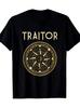 Men'S  The Traitors T Shirt Women Top Tee Streetwear Oversize Casual Vintage Novelty Traitor Roundtable Traitor Or Believer