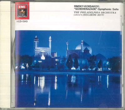 CD РИККАРДО МУТИ ФИЛАДЕЛЬФИЙСКИЙ ОРКЕСТР Римский-Корсаков Шехеразада Симфония HCD1343 EMI ANGEL DIGIT Япония Классика Б/У