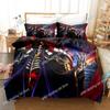 Fashion OVERLORD Anime Bedding Set,Duvet Cover Comforter Bed Set Quilt Cover Pillowcase,King Queen Twin Size Boys Girls Adults
