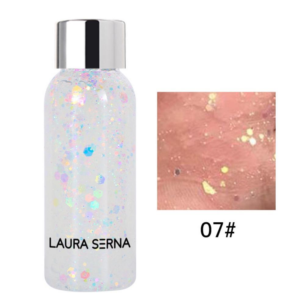 Nail Hair Face Body Decoration Eye Glitters Cream Gel, Sequins Makeup Glitter Gel Face Decoration