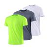 3PCS/Set Men's Casual Breathable Quick-Dry Short Sleeve Sports T-Shirts
