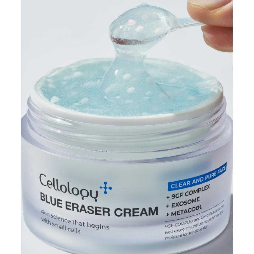 Cellology Blue Eraser Cream 50ml   Trouble Spots Improvement Acne Care