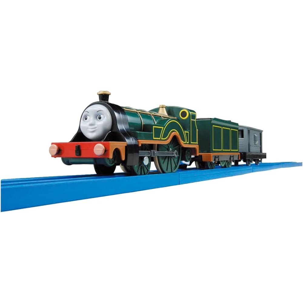 Takara Tomy Plarail Thomas TS-13 Emily Train Set with Realistic Sounds and Movable Parts