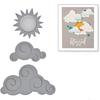 Cloud Moon Sun METAL CUTTING DIES DIY Scrapbook PAPER CRAFT Card Album Present Knife Mold Art Cutter