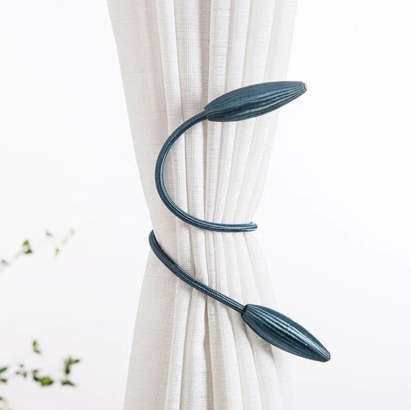 2024 Новые зажимы для штор, держатели для штор, зажимы для пряжек, подвесные шарообразные пряжки, аксессуары для подвязок для штор, рождественский декор для дома