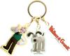 Tees Factory Wallace and Gromit 3 Charm Keychain Standard H59 X W38 X D Within 3mm WG-5546275SD