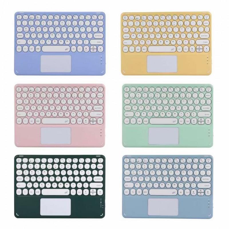 IPad 10.9 Inch Bluetooth Keyboard Case With Touchpad Support 10th Gen Slim Folio Cover Auto Sleep/Wake
