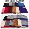 Thick Collar Scarf Fleece Lined Knitted Scarf Circle Loop Scarves Winter Neck Gaiter Neck Warmer