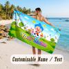 Personalized Beach Towel,El Payaso Plim Plim Custom Printed Name Text, Super Absorbent Towel For Beach Vacation