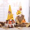 Fall Gnomes Decorations For Home Thanksgiving Gnome Plush Hold Maple Gift Table Tired Tray Decor Indoor Party