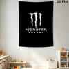 Monster Energy Drink Power Up Threepiece Set 1 Duvet Cover 2 Pillowcase Without Core Soft And Comfortable Duvet Cover And Pillowcase