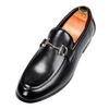 Fashion Luxury Designer Men Charm Metal Button Casual Shoes Male Slip On Loafers Flats Homecoming Wedding Dress Prom Zapatillas Hombre
