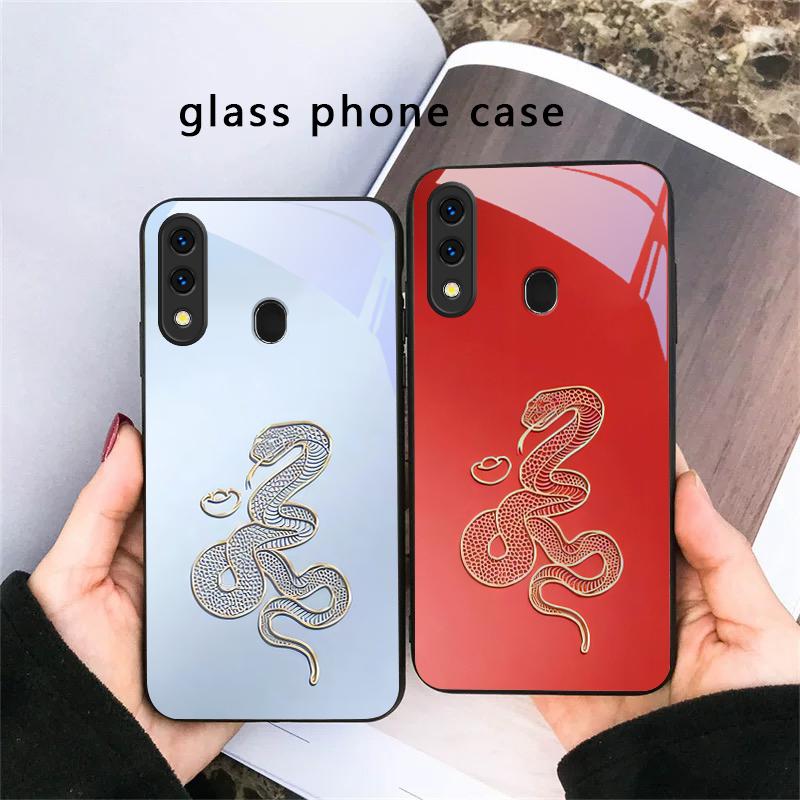 Секретный узор Xuanjin для Samsung Galaxy A30 A31 A32 A33 A34 A35 A42 A30s A20 A25 A26 A51 A56 A54 A72 A73 70 Стеклянный чехол для телефона