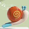2 шт. Милый свисток в виде улитки с выразительными глазами, музыкальный обучающий инструмент для малышей, развитие мелкой моторики и речи, безопасное нетоксичное дутье