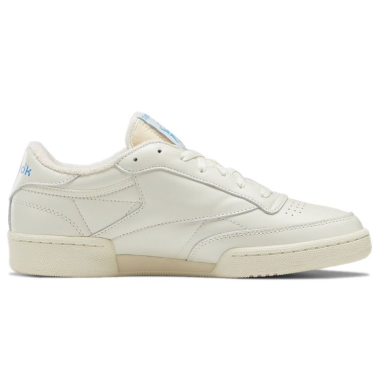 Reebok Club C 85 Vintage Chalk Essential Blue Unisex Sneakers Cream Alabaster GX3680