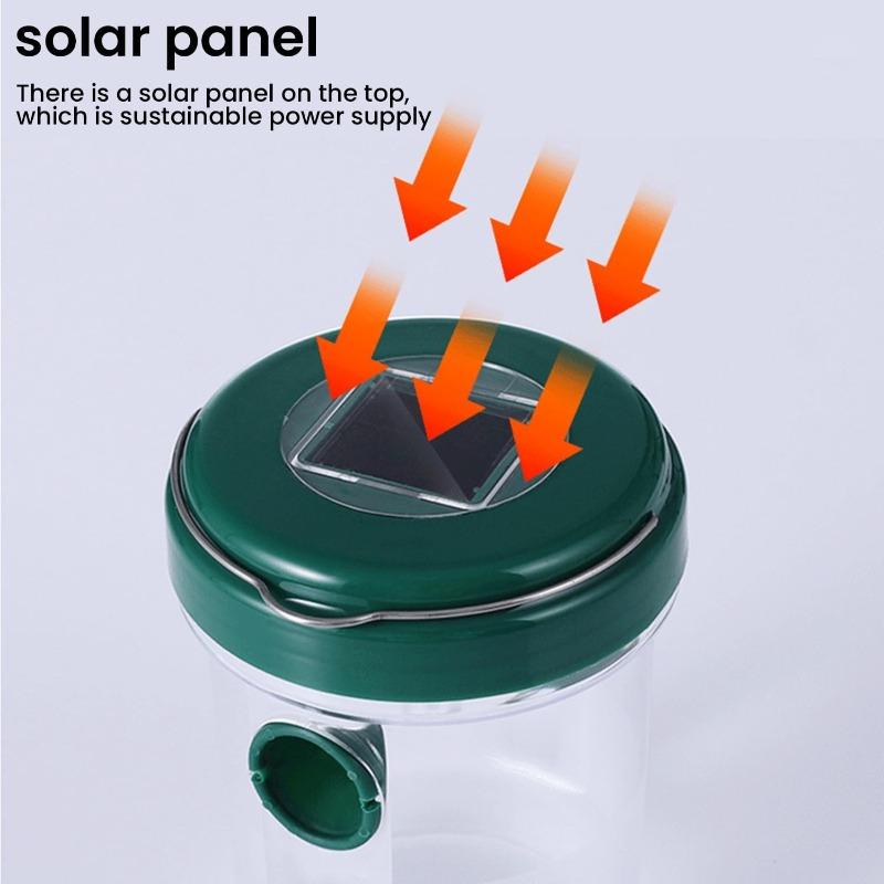 2 шт. Солнечные ловушки для ос для улицы, подвесные, для летающих насекомых, мух, ос, комаров, шершней, убийца, ловец, приманка, ловушка БЕЗ ХИМИКАТОВ