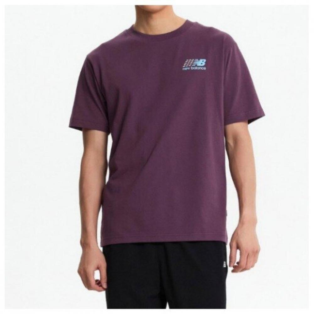 New Balance Футболка Nqj Nbnef22471 Cf Uni Градиентная графика Короткий рукав Se