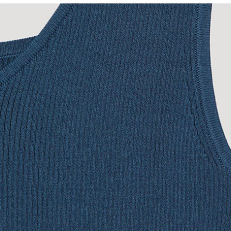 [She S miSS] Двусторонний трикотажный топ без рукавов SSkpop22530 Tg