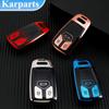 Soft TPU Car Remote Key Case Cover Shell For A1 A3 A4 B9 A5 A6 Q3 Q5 4M Q7 TT TTS RS Coupe Protector Holder Fob Accessories