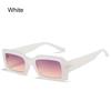 Трендовые квадратные очки желеобразного цвета Мужские солнцезащитные очки Маленькие прямоугольные солнцезащитные очки Фиолетовые солнцезащитные очки