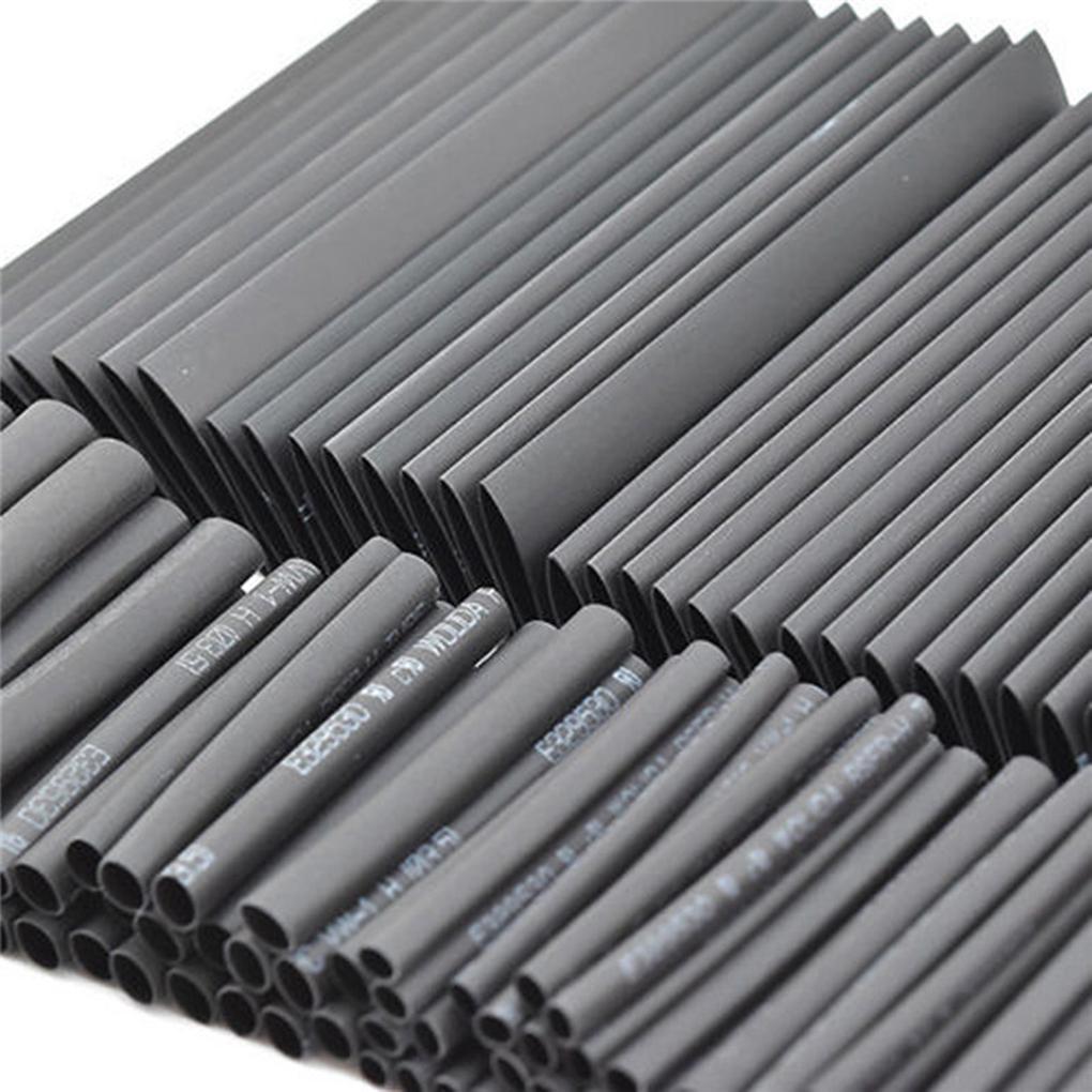 127 Pieces Heat Shrink Tube Wrapping Sleeves Electrical Wire Cable Wrap